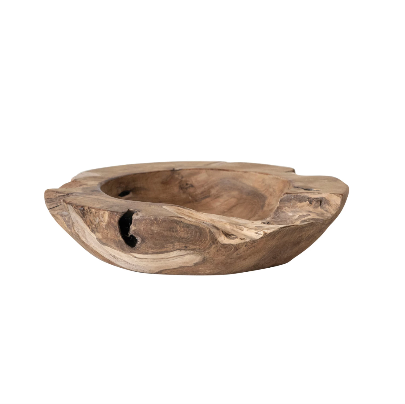 Natural Teak Root Bowl