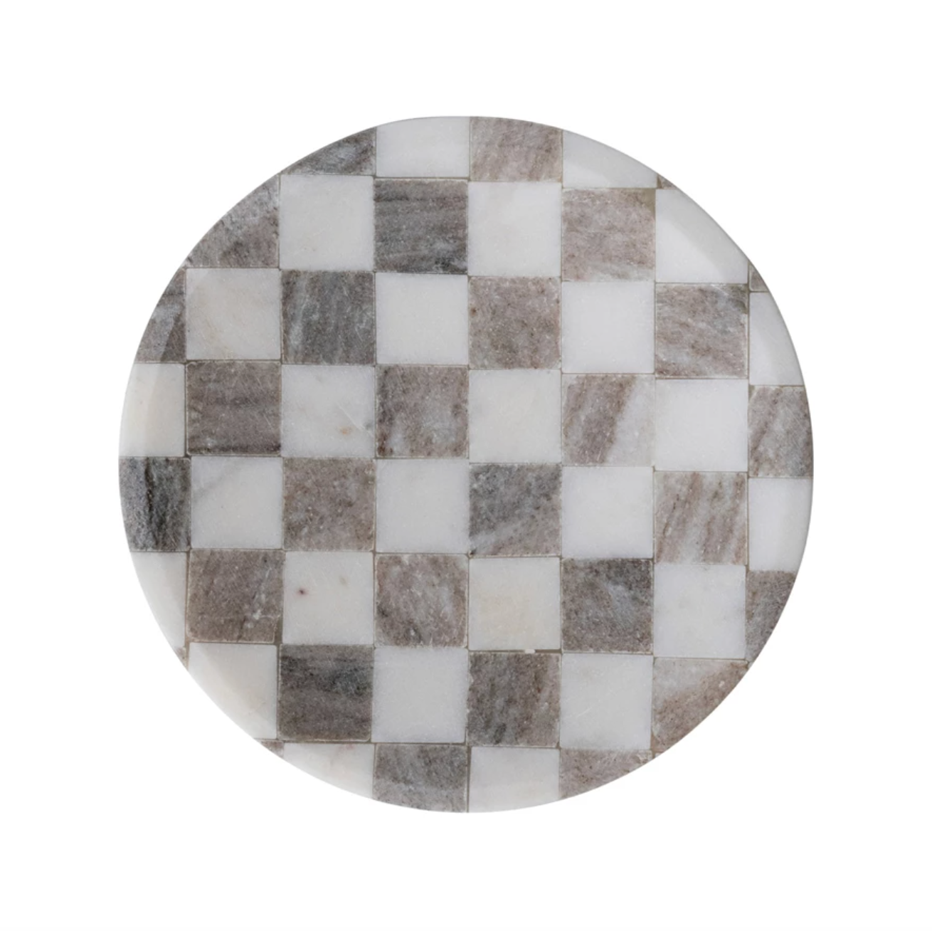 Marble Checkered Tray