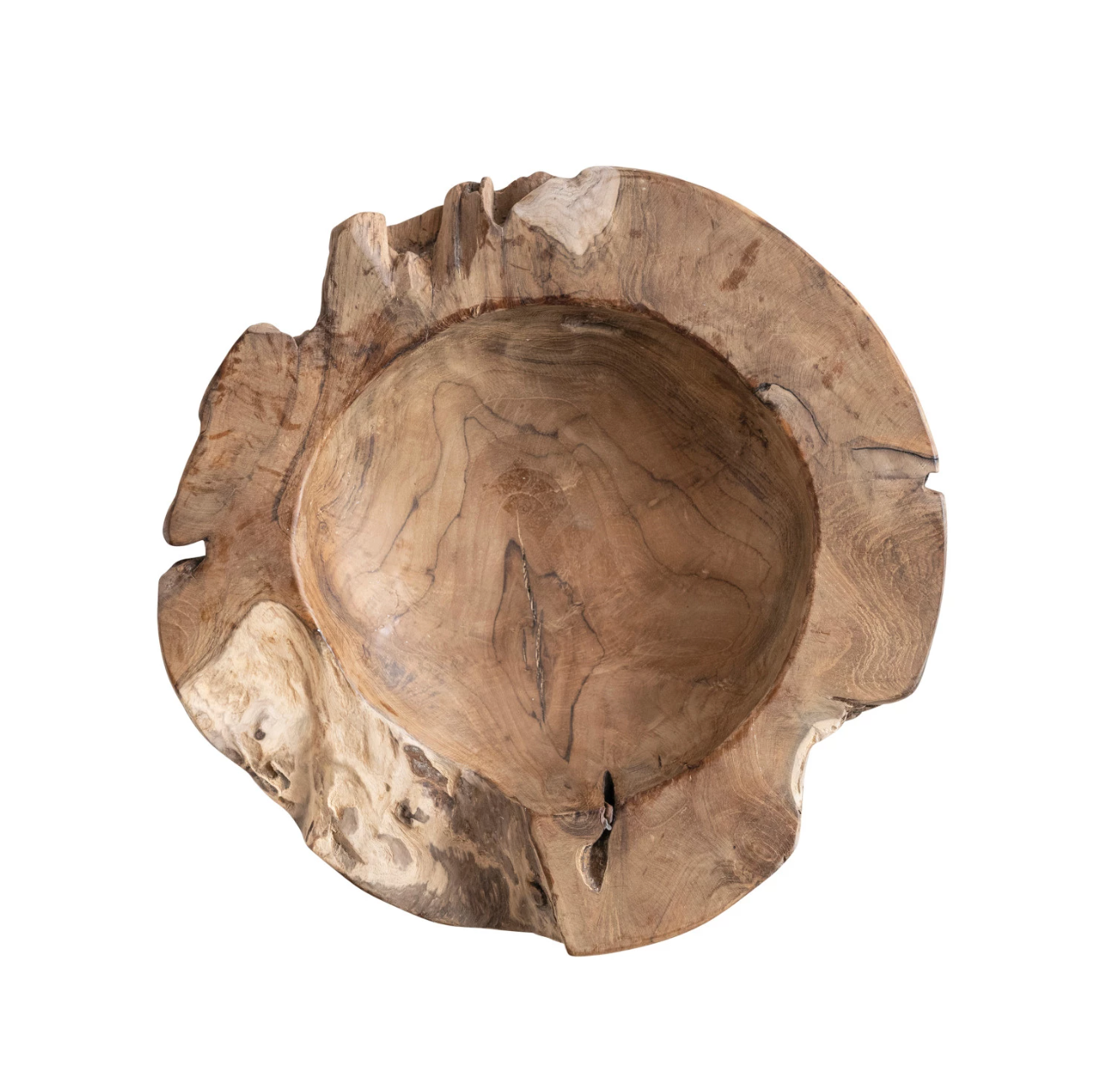 Natural Teak Root Bowl