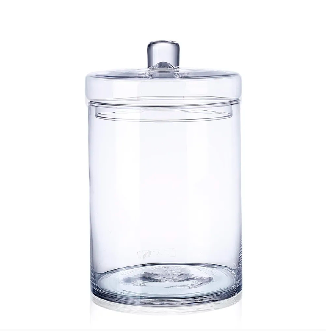 Glass Apothecary Jar With Lid