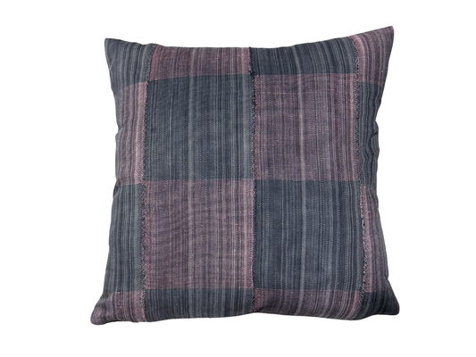 Vintage Black and Pink Pillow