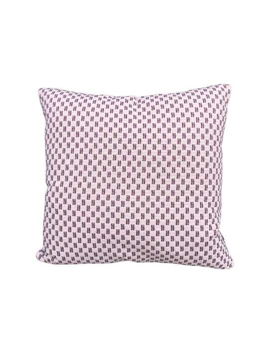 Pink Patterned Pillow