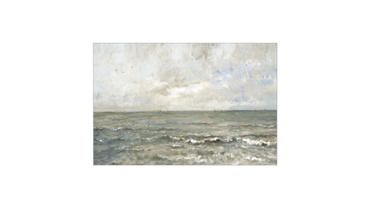 Stormy Sea Artist Board