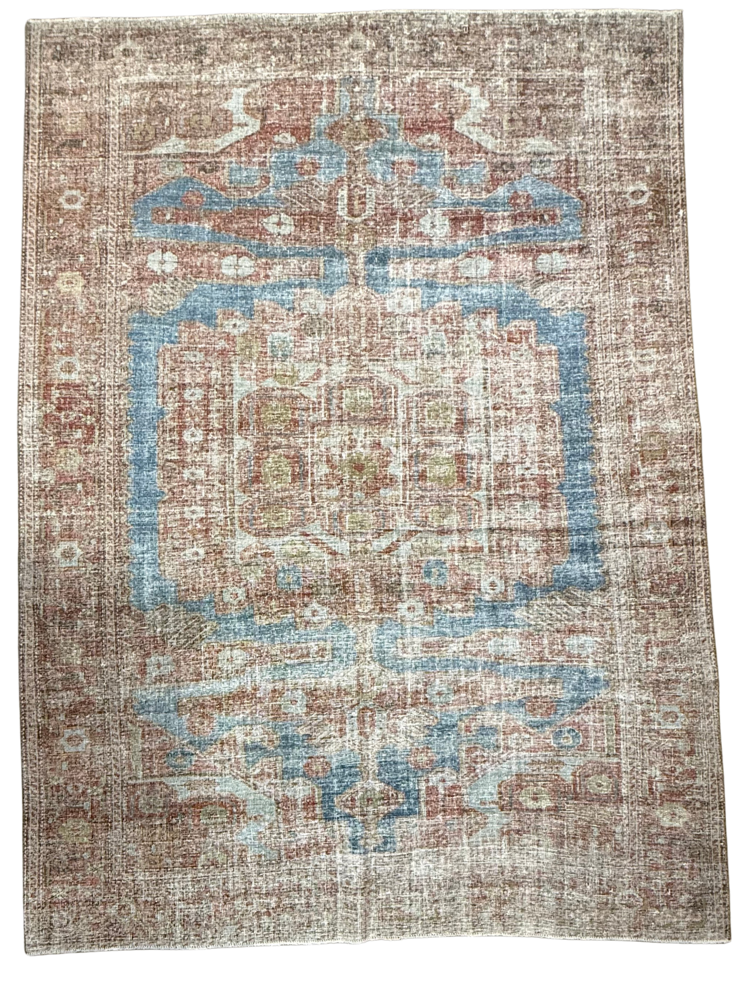 Vintage Multi Color Large Rug