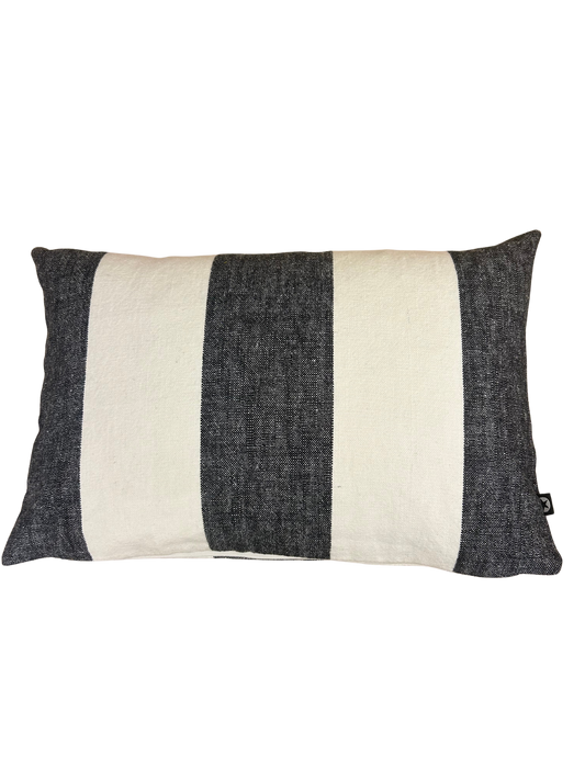 Black and White Stripe Lumbar