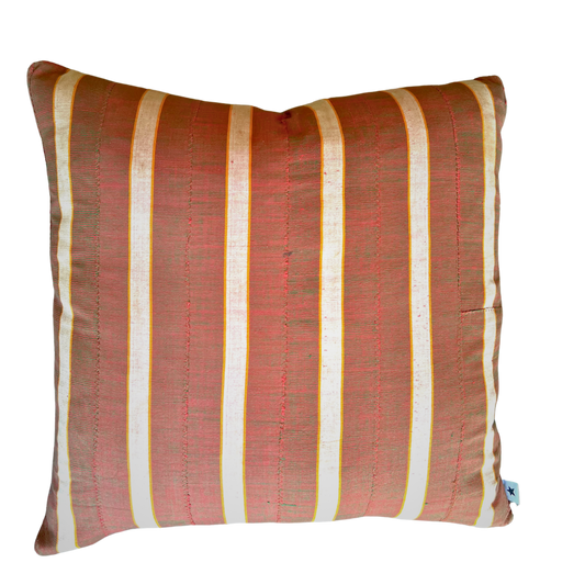 Terracotta Stripe Pillow