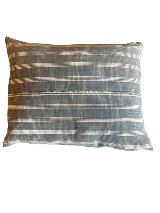 Vintage Weathered Gray Pillow